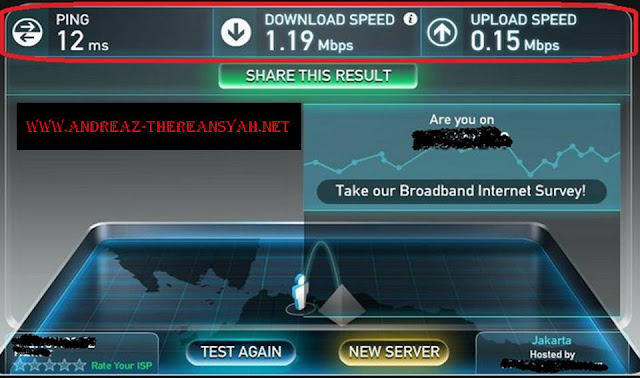 Cara Mengetest Kecepatan Internet DiKomputer