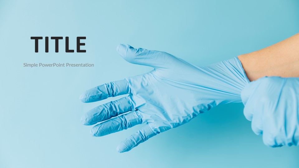 backgrounds-powerpoint-medical gloves