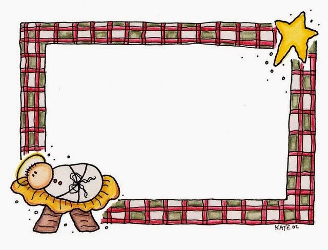 Free Printable Frames for Christmas.