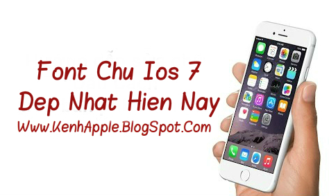 font chu ios 7