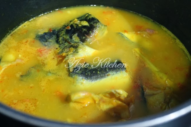 Masak Tempoyak Ikan Patin Buah - Azie Kitchen