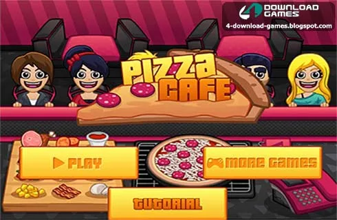 لعبة بيتزا كافيه Pizza Cafe