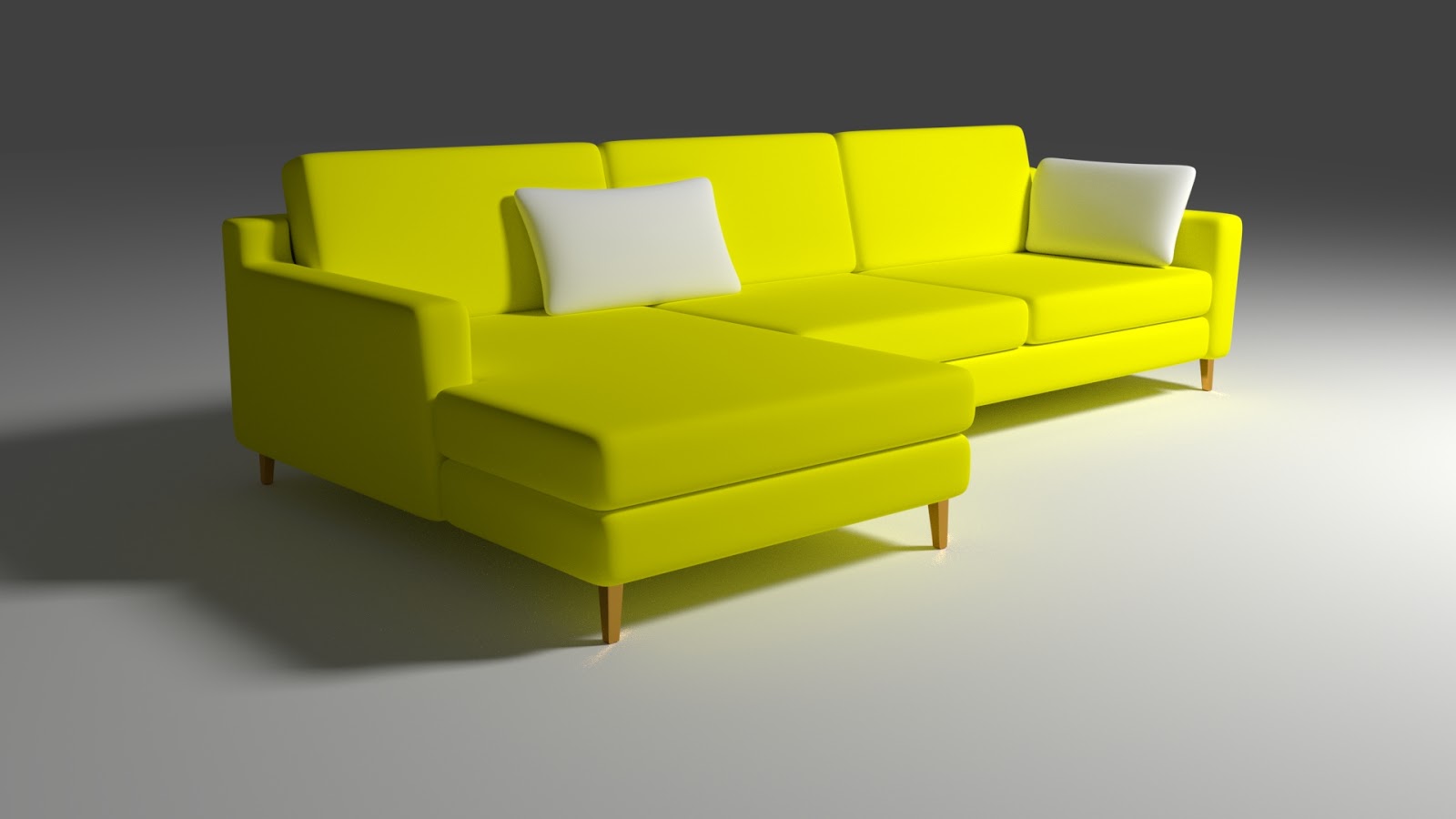 Free 3D Sofa Minimalist .blend file