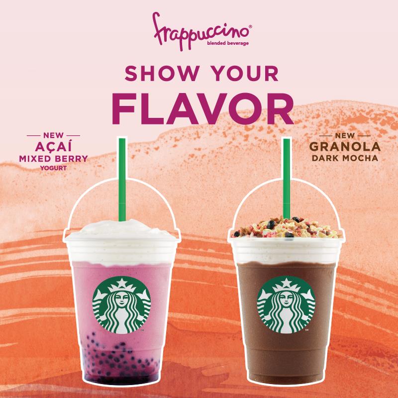 Purchase VENTI Size New Frappuccino FREE Starbucks Fashion ...