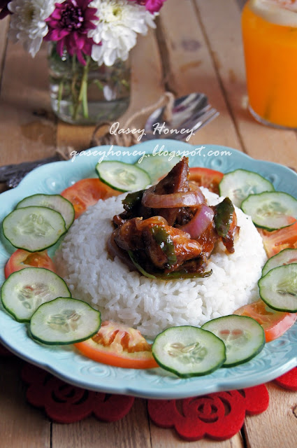 Qasey Honey: AYAM MASAK UJANG