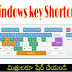 Windows Key Shortcuts