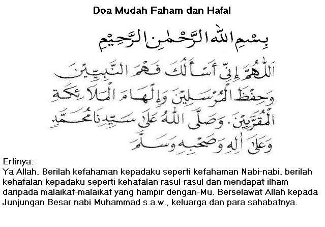 Serupamulo.blogspot.com: Doa Mudah Faham dan Hafal