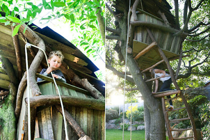 Backyard Activities For 5 Year Olds Building Tree House