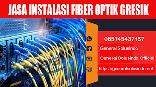 jasa instalasi serat kabel fiber optik gresik