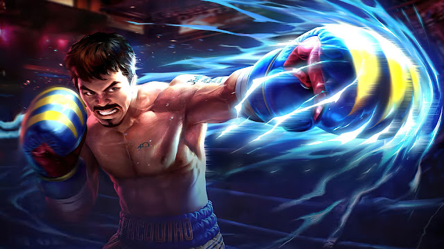 paquito manny pacquiao skin mobile legends wallpaper hd