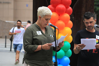 Acto institucional del Ayuntamiento de Barakaldo por el Día del Orgullo Gay