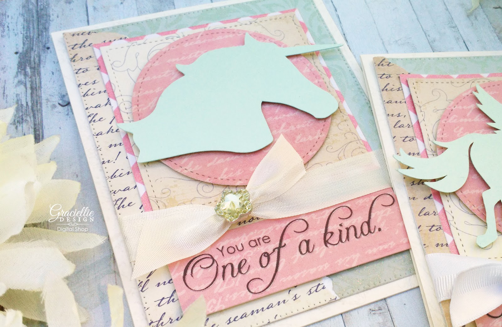 Download Unicorn Wishes Card Set - New Stamps & SVG's + Giveaway!