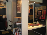 FLOR by heuga stand design at the national floor show