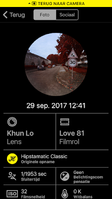 Screenshot Hipstamatic-instellingen Khun Lo + Love 81