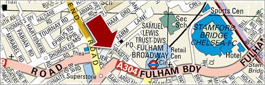 news tourism world: Area Map of Fulham Pics