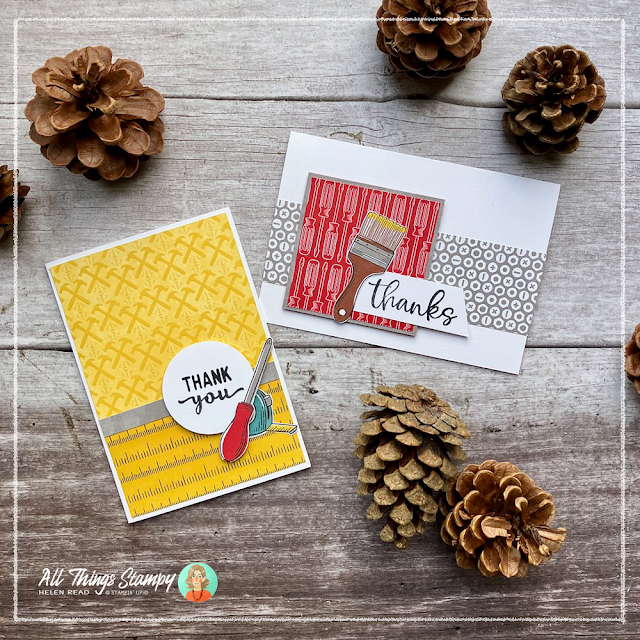 Trusty Toolbox Stampin Up UK card ideas
