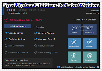 Download Synei System Utilities 1.80 Latest Version (Windows)