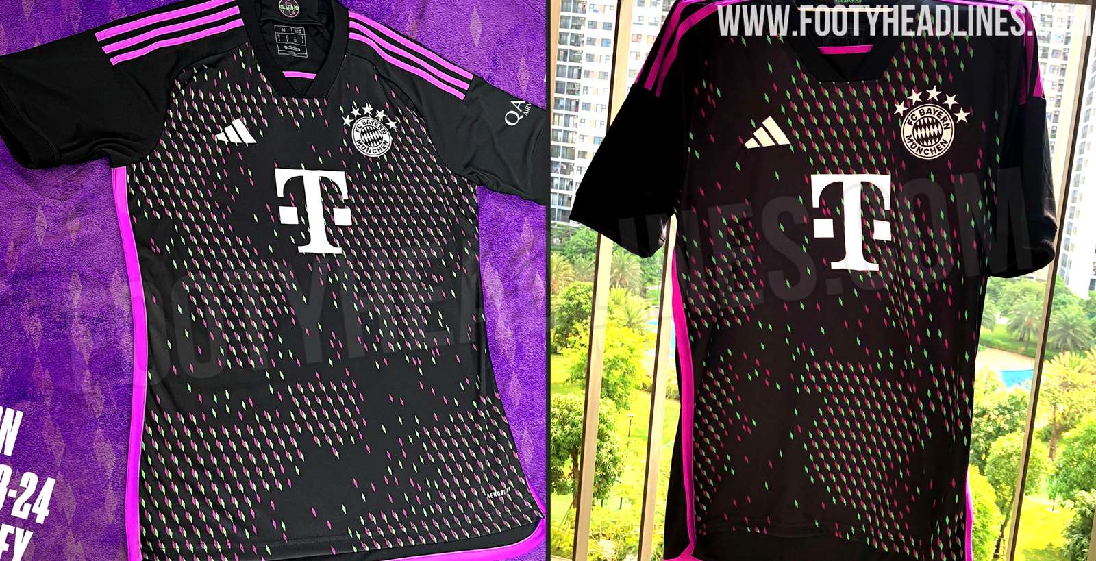 Bayern Munich Jersey (home, away, 3rd)