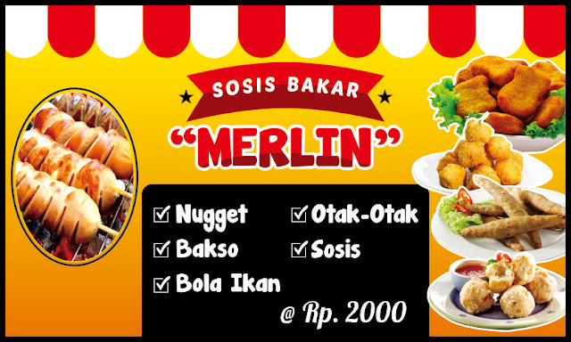 banner sosis bakar