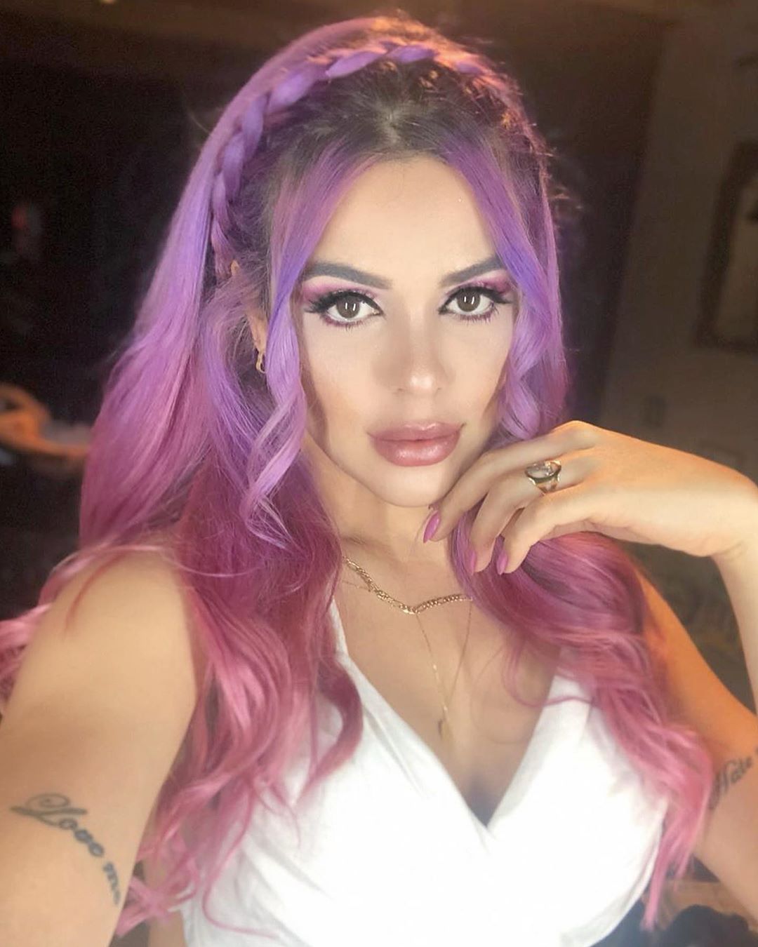 Ticiane Narciso – Most Beautiful Transgender Pink Hairstyles Instagram