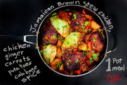 JAMAICAN BROWN STEW CHICKEN