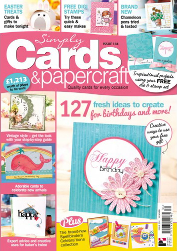 Simply Cards and Papercraft Issue 134 cover