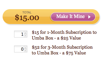 Up to 54% off Umba Box Subscriptions At Plum District!