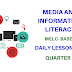 Media and Information Literacy Quarter 3 MELC- Based Daily Lesson Logs 