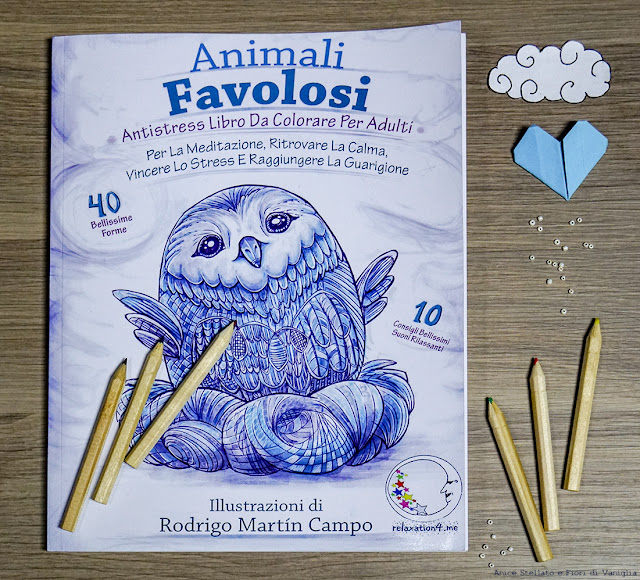 Animali Favolosi Libro Antistress