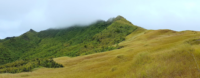 Rangyas Peak viewed from the first summit of Mt. Batolusong