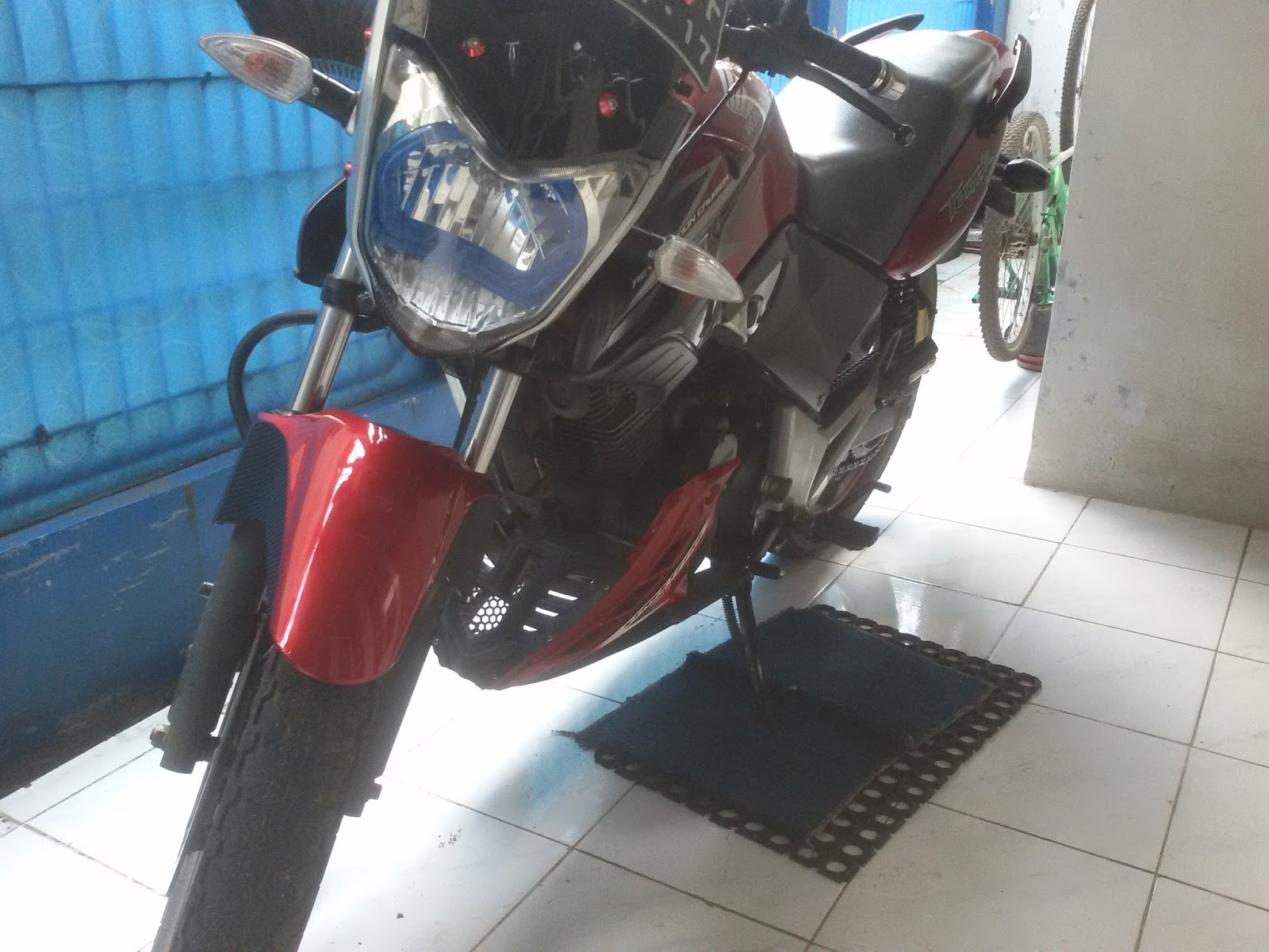 Rider Gokil Review Modif Lampu Byson Ke Honda Tiger Revo Cukup