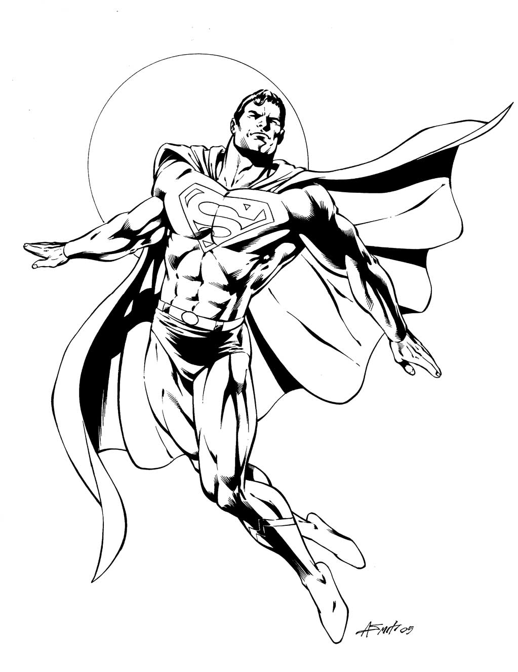 Download Superman Coloring pages ~ Free Printable Coloring Pages - Cool Coloring Pages