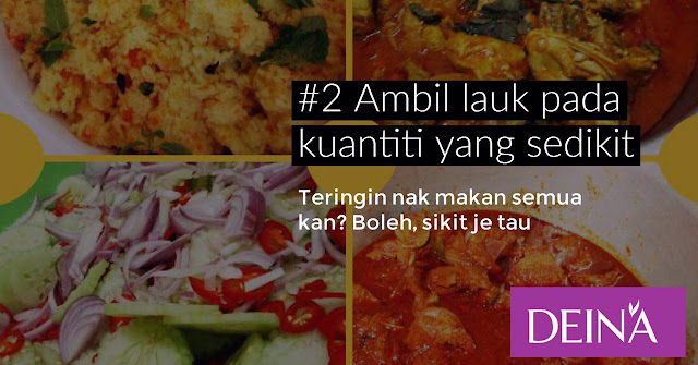 Ketahui 6 tips makan kenduri bagi yang nak diet