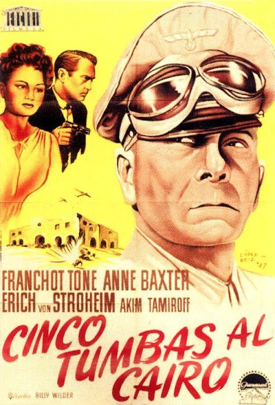 Cinco tumbas al Cairo (1943)