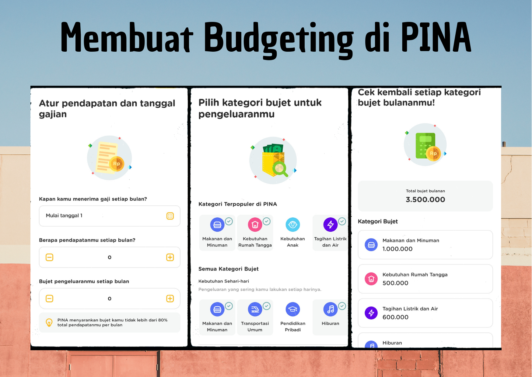 Aplikasi perencanaan keuangan