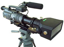 3-D DV camera adapter