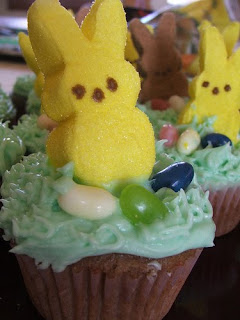 Easter Bunny Cupcakes