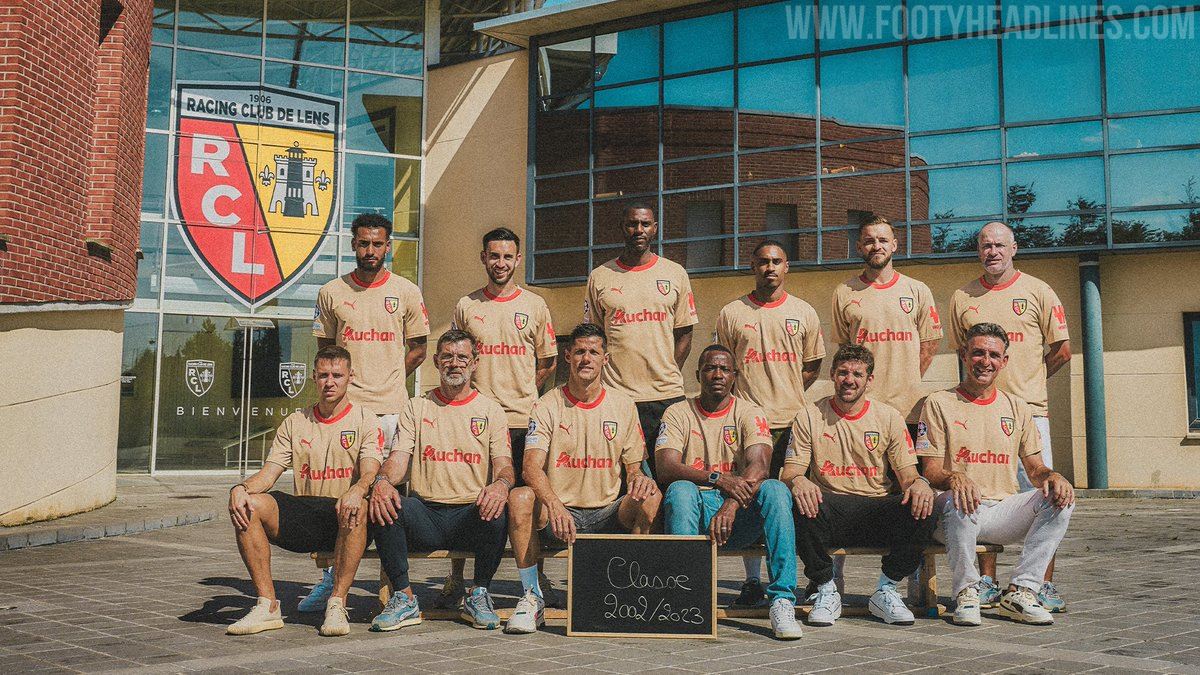 Gold RC Lens 23-24 Champions League Home Kit Released - Footy Headlines