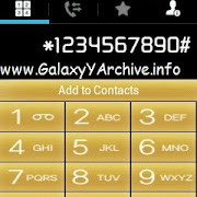 4 Themed Dialers for Samsung Galaxy Y
