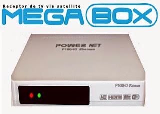 Megabox Power Net P100 HD Platinum - Primeira atualização_V203 - 31/07/2014