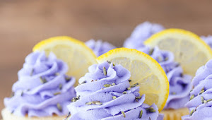 LEMON LAVENDER CUPCAKES