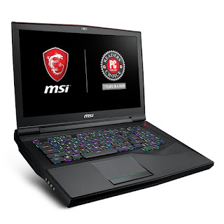 MSI GT75 TITAN-055 video editing laptop