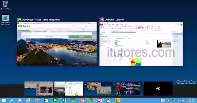 Fitur Virtual Desktop windows 10