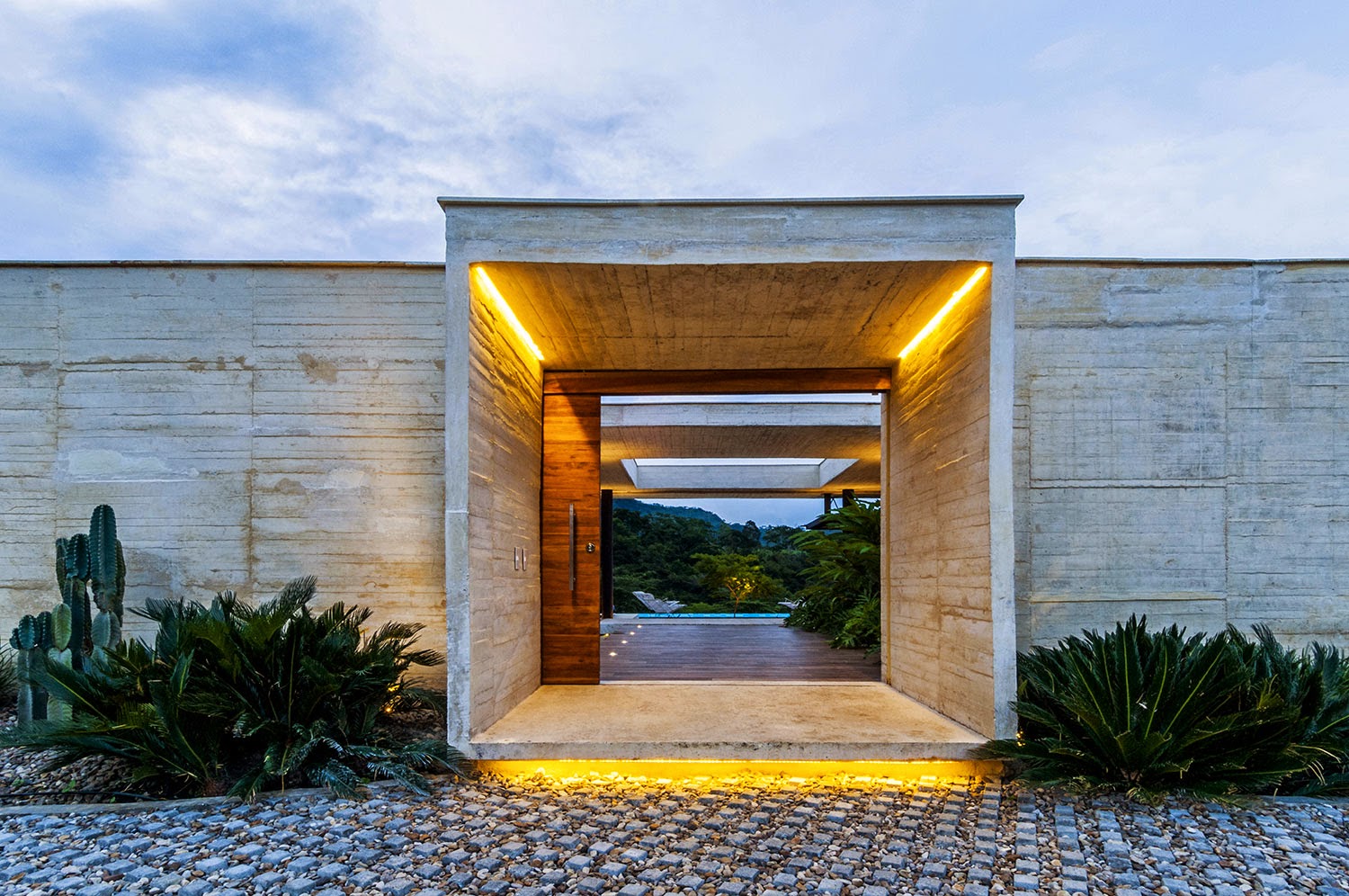 Desain Rumah Modern Dan Denah Yang Menggambarkan Lanskap Di Desain Rumah Modern Dan Denah Yang Menggambarkan Lanskap Di