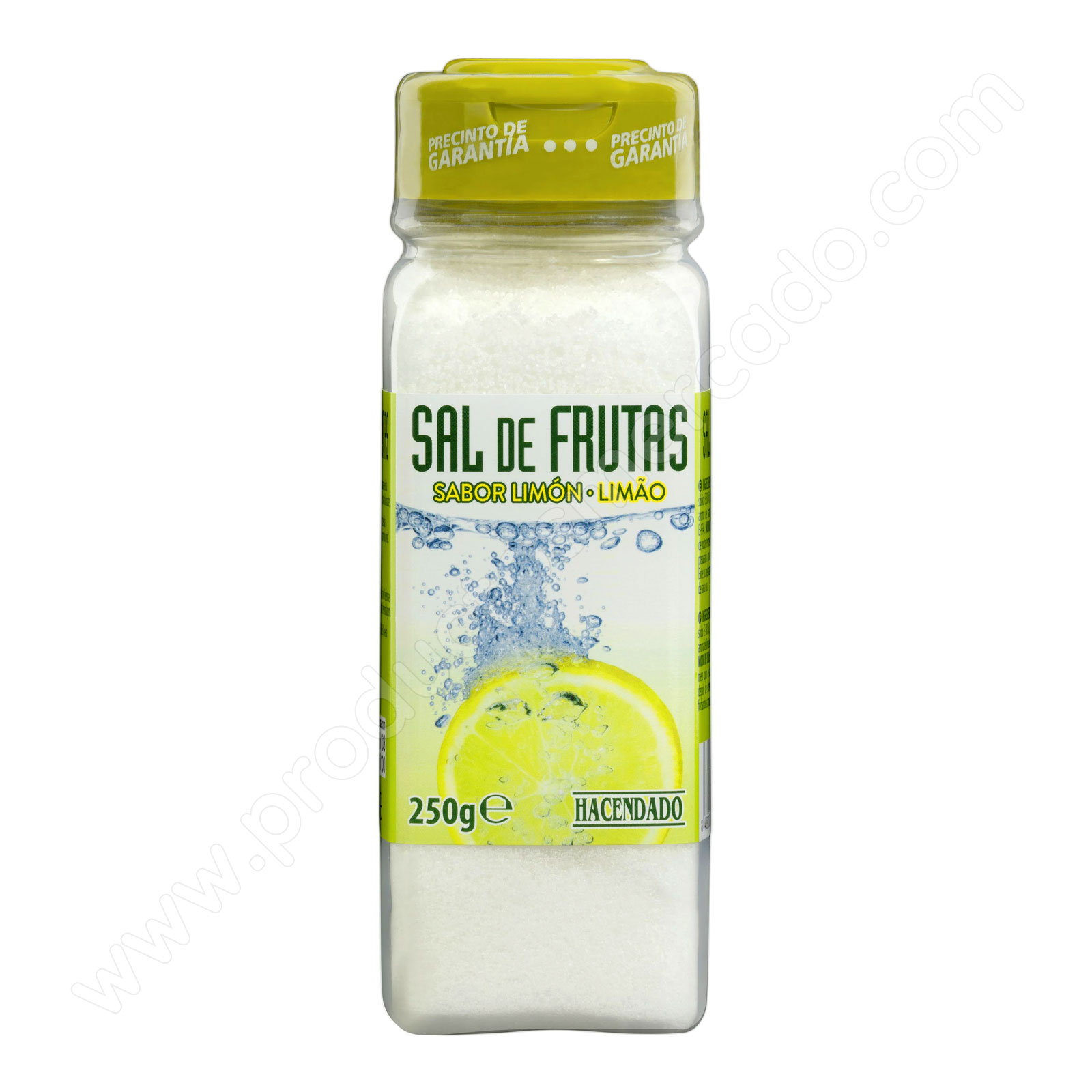 Sal de frutas sabor limón Hacendado