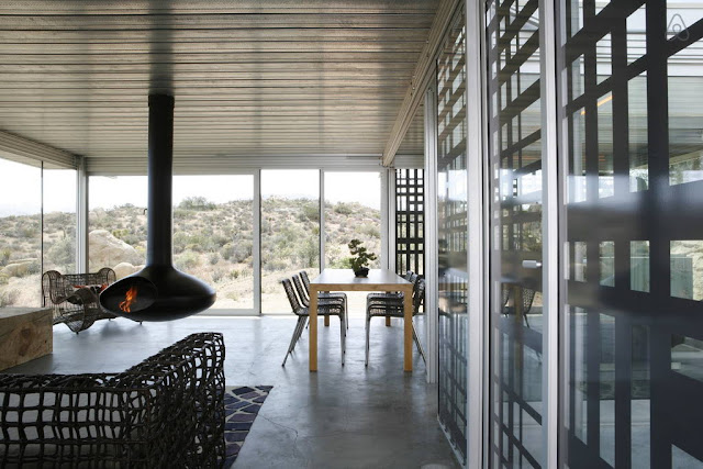 We'll be sharing our "Best of Airbnb" over the next few months. First up, is this off-grid house in Pioneertown, California. Named as one of the Best Homes in America, by Dwell, it's stunning on the inside and has staggering views out across the cactus-filled desert. Located just near Joshua Tree National Park California