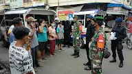 KEGIATAN RAZIA YUSTISI PADA WARGA YANG MELINTAS DI JALAN KF. TANDEAN KELURAHAN BANDAR UTAMA, PEDAGANG DI PASAR SAKTI, PASAR INPRES DAN PASAR GAMBIR KOTA TEBING TINGGI