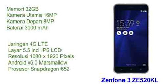 ASUS Zenfone 3 ZE520KL
