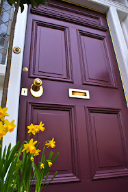 Front Door Painted In Farrow And Ball Brinjal Over On Modern Country Style: How To Pick The Perfect Front Door Paint!