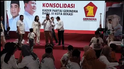 Konsolidasi Prabowo Presiden, DPC Gerindra Kota Bekasi Bakal Maksimalkan Koordinator RT Dan RW